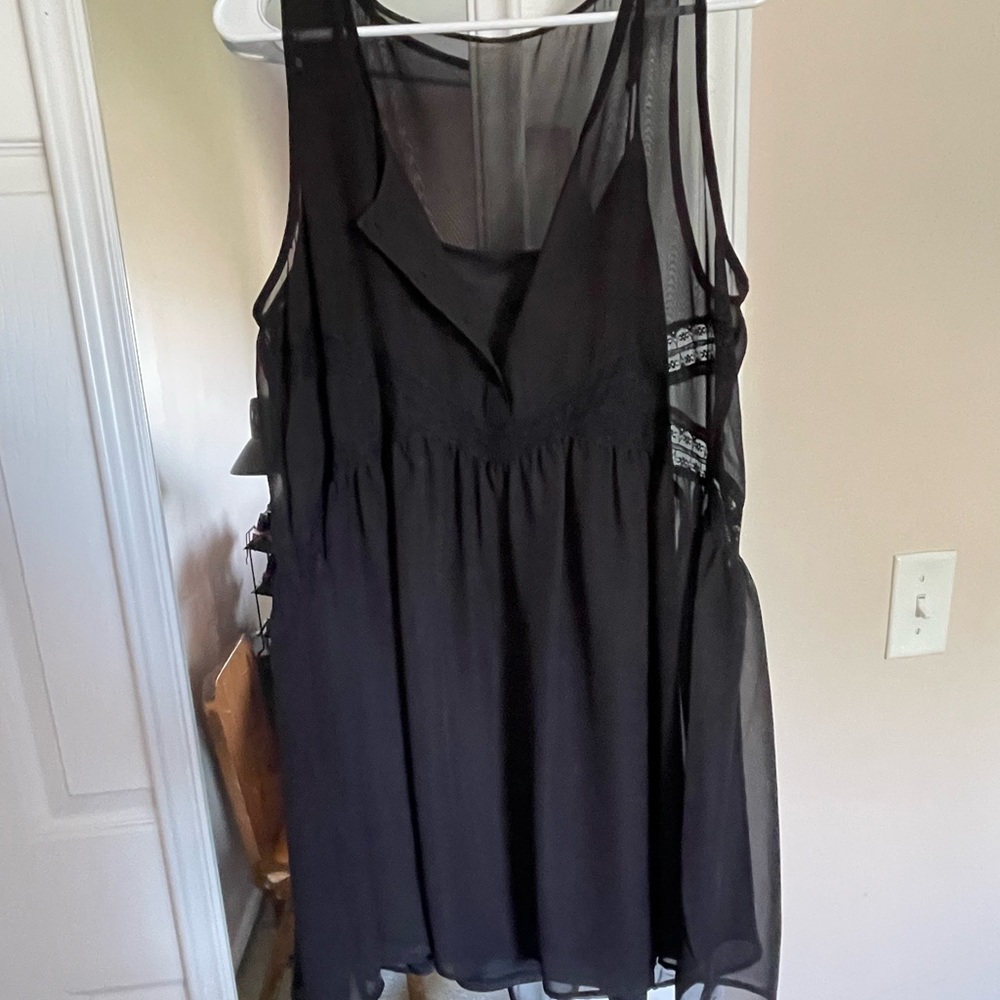 Express Black dress Size L
